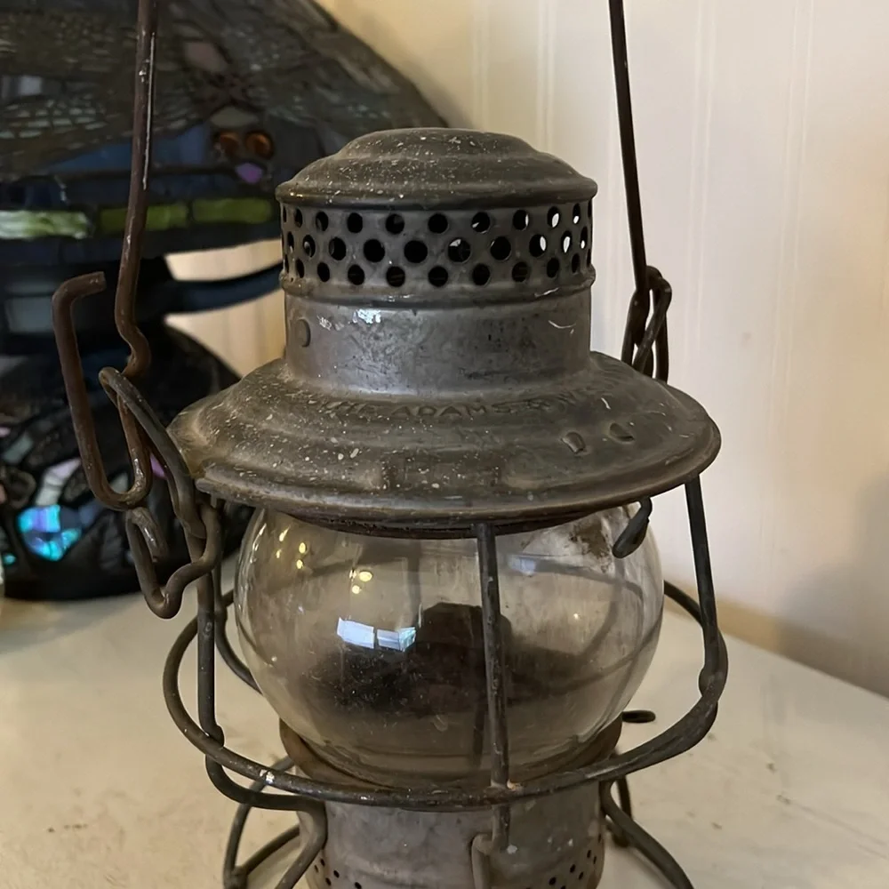 Antique 1923 Adam’s & Westlake Co. Adlake Keri railroad lantern